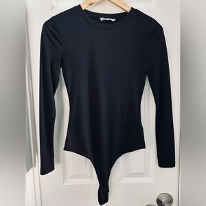 Black Long Sleeve Bodysuit